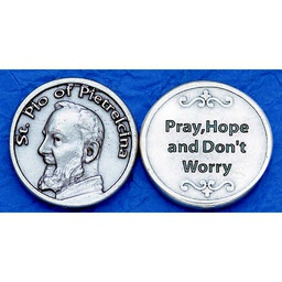 [171-25-0014] Saint Pio Pocket Token