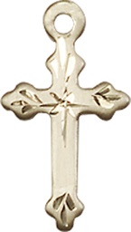 [2531GF] 14kt Gold Filled Cross Medal