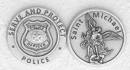 [171-25-8006] St. Michael serve and protect pocket token