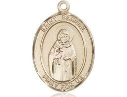 [7259GF] 14kt Gold Filled Saint Samuel Medal