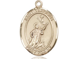 [7261GF] 14kt Gold Filled Saint Tarcisius Medal