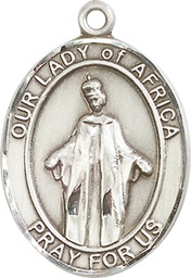 [7269SS] Sterling Silver Our Lady of Africa Medal