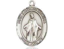 [7269SS] Sterling Silver Our Lady of Africa Medal