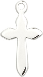 [2532SS] Sterling Silver Cross Medal