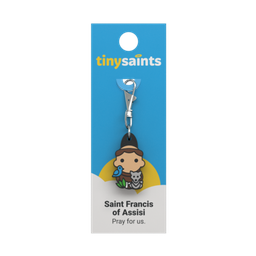 [C-052] Tiny Saints Charm - St. Francis Of Assisi