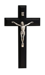 [17386] 7.5In. Black Crucifix