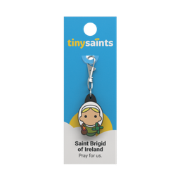 [C-033] Tiny Saints Charm - St. Bridgid