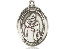 [7281SS] Sterling Silver Blessed Caroline Gerhardinger Medal