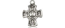 [3145SSY] Sterling Silver 5-Way Medal