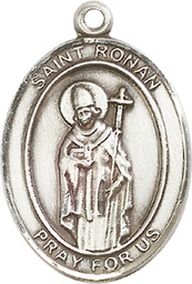 [7315SS] Sterling Silver Saint Ronan Medal