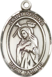 [7335SS] Sterling Silver Saint Regina Medal
