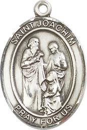 [7348SS] Sterling Silver Saint Joachim Medal