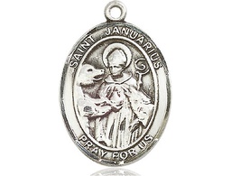 [7351SS] Sterling Silver Saint Januarius Medal
