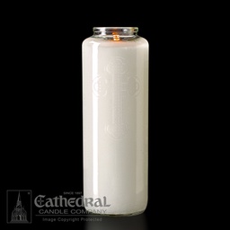 [88362012] 6 Day Offering Light Crystal Glass Bottle Style