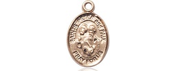 [9410GF] 14kt Gold Filled Saint Peter St Paul Medal