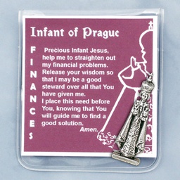 [83/SIOP] Infant Of Prague Finance Prayer Folder