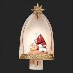[RO-164099] Kneeling Santa 24&quot; Nightlight - Christmas
