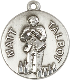 [0821SS] Sterling Silver Matt Talbot Medal