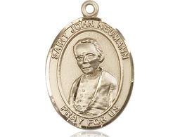 [7204GF] 14kt Gold Filled Saint John Neumann Medal