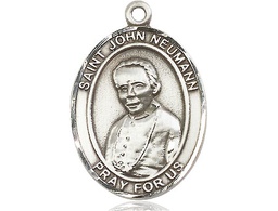 [7204SS] Sterling Silver Saint John Neumann Medal