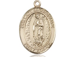 [7206GF] 14kt Gold Filled Our Lady of Guadalupe Medal