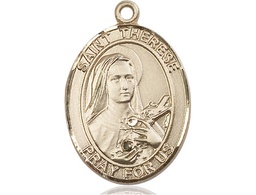 [7210GF] 14kt Gold Filled Saint Therese of Lisieux Medal