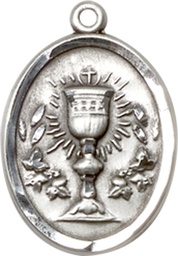 [0875SS] Sterling Silver Chalice Medal