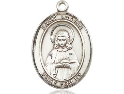 [7226SS] Sterling Silver Saint Lillian Medal