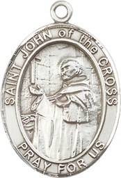 [7231SS] Sterling Silver Saint John of the Cross Medal