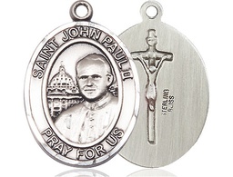 [7234SS] Sterling Silver Saint John Paul II Medal