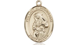 [8087KT] 14kt Gold Our Lady of Providence Medal