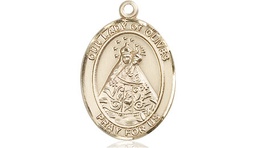 [8303KT] 14kt Gold Our Lady of Olives Medal