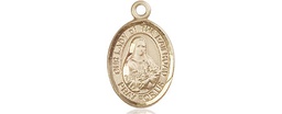 [9247KT] 14kt Gold Our Lady of the Railroad Medal