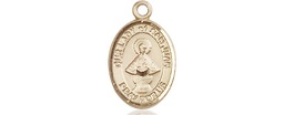 [9263KT] 14kt Gold Our Lady of San Juan Medal