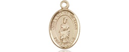 [9306KT] 14kt Gold Our Lady of Victory Medal