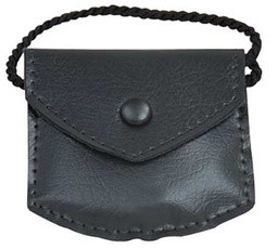 [K-3102] Vinyl Burse.  Genuine leather, fully lined, includes neck cord.  Holds 1-3/4? x 1/2? pyx.