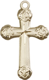 [6020GF] 14kt Gold Filled Cross Medal