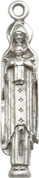 [5939SS] Sterling Silver Madonna &amp; Child Medal