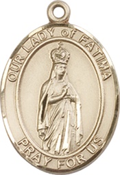 [8205GF] 14kt Gold Filled Our Lady of Fatima Medal