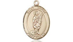 [8223GF] 14kt Gold Filled Saint Victor of Marseilles Medal