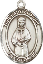 [8230SS] Sterling Silver Our Lady of Hope Medal