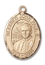 [8234GF] 14kt Gold Filled Saint John Paul II Medal