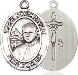 [8234SS] Sterling Silver Saint John Paul II Medal