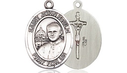 [8234SS] Sterling Silver Saint John Paul II Medal