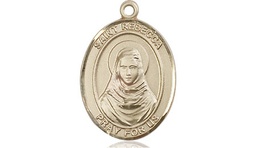 [8252GF] 14kt Gold Filled Saint Rebecca Medal