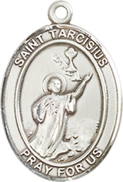 [8261SS] Sterling Silver Saint Tarcisius Medal