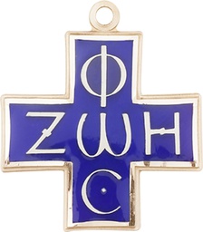 [0271EKT] 14kt Gold Light &amp; Life Medal