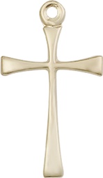 [1870KT] 14kt Gold Maltese Cross Medal