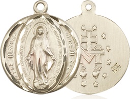 [0017MKT] 14kt Gold Miraculous Medal