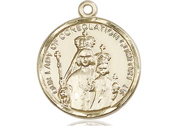 [0038KT] 14kt Gold Our Lady of Consolation Medal